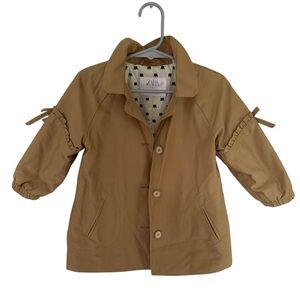 Zara Baby Girls Trench Coat